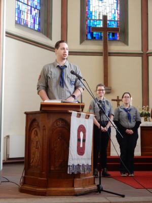 Jubiläumsgottesdienst - 50 Jahre Stamm Götz von Berlichingen