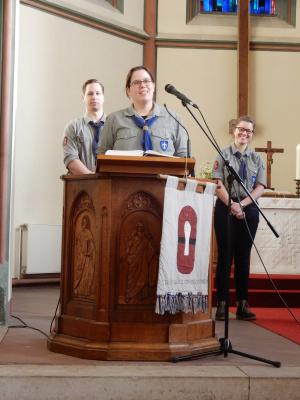 Jubiläumsgottesdienst - 50 Jahre Stamm Götz von Berlichingen