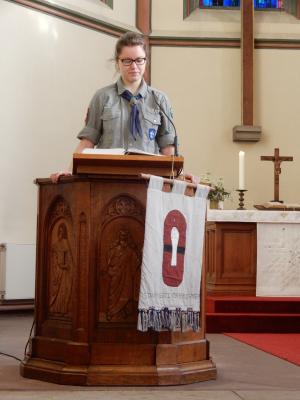 Jubiläumsgottesdienst - 50 Jahre Stamm Götz von Berlichingen