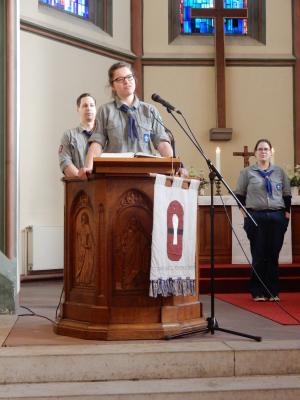 Jubiläumsgottesdienst - 50 Jahre Stamm Götz von Berlichingen