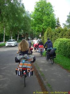 Sippenfahrt Kluger Löwe Fahrradtour