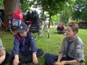 Sippenfahrt Kluger Löwe Fahrradtour