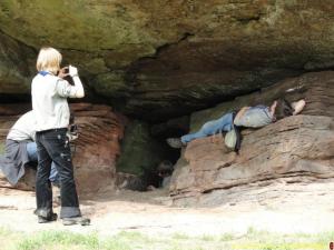 Jagender Jaguar Wandern im Weserbergland